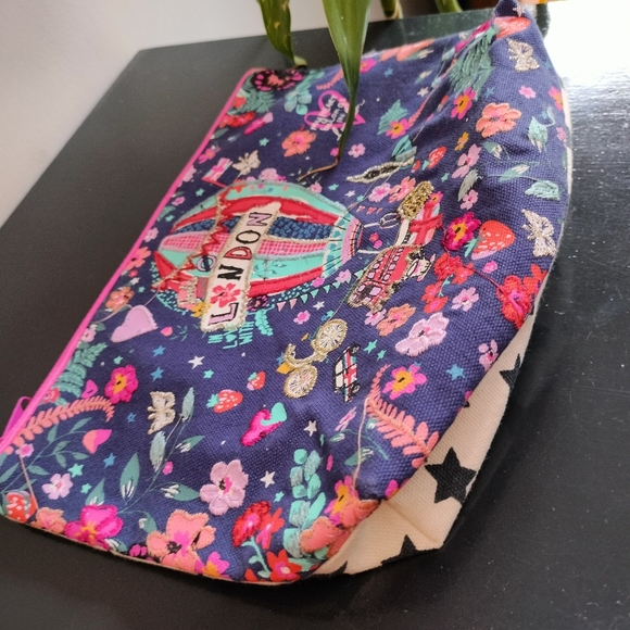 Accessorize London Embroidered Pouch - Picture 15 of 16